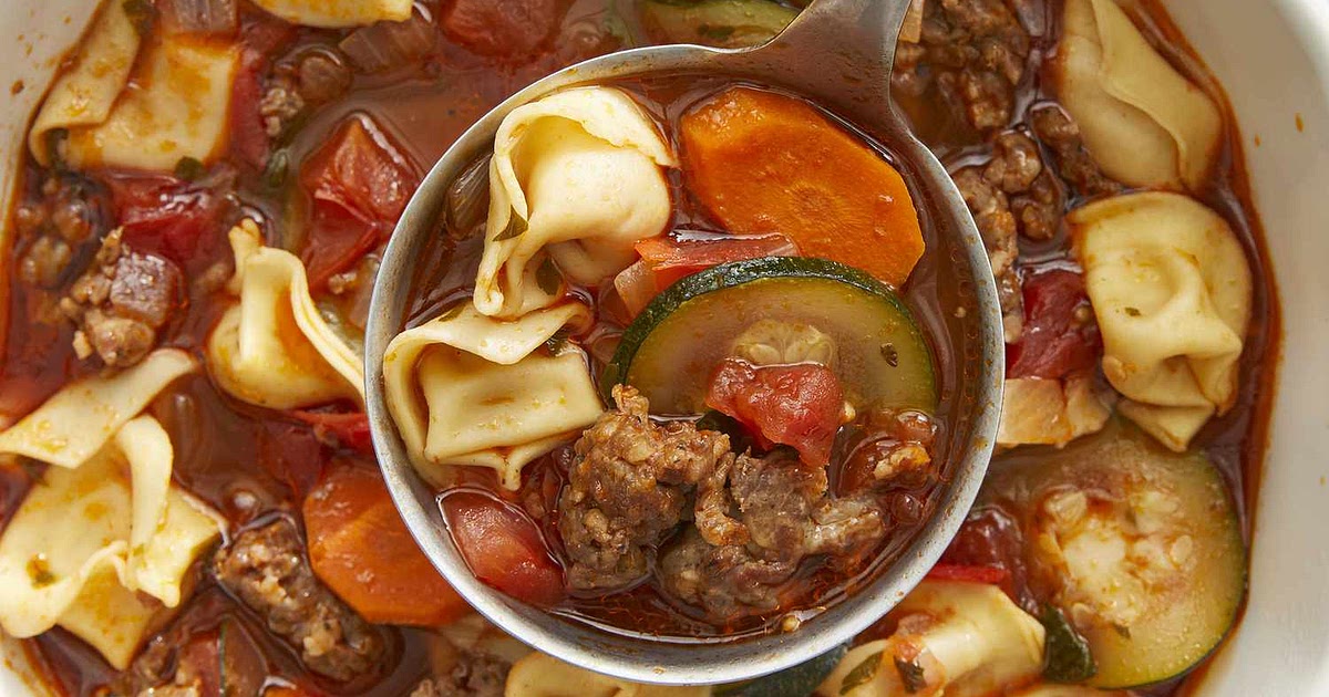 Italian Sausage Soup with Tortellini Recipe | Samsung Food App