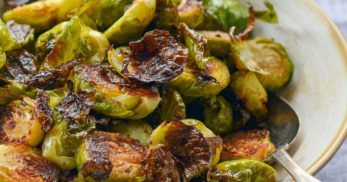 Roasted Brussels Sprouts with Balsamic Vinegar & Honey Recipe | Samsung Food App