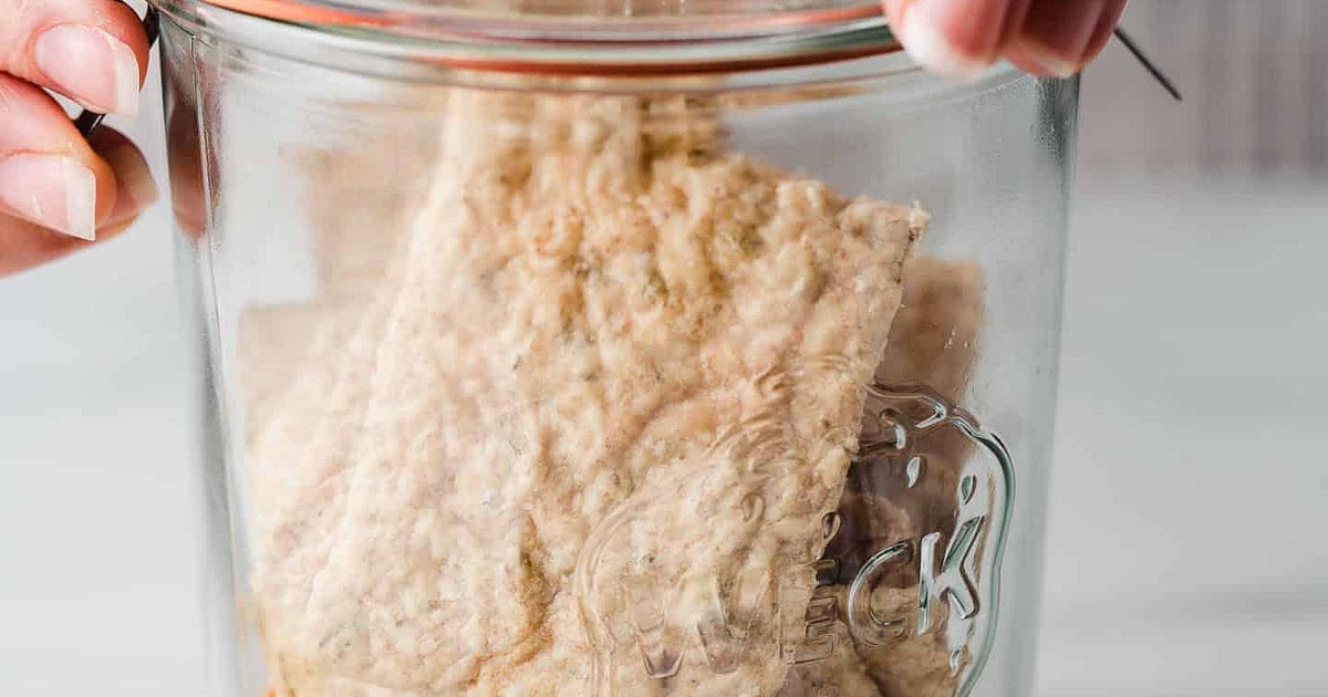 Sourdough Discard Crackers Recipe | Samsung Food App