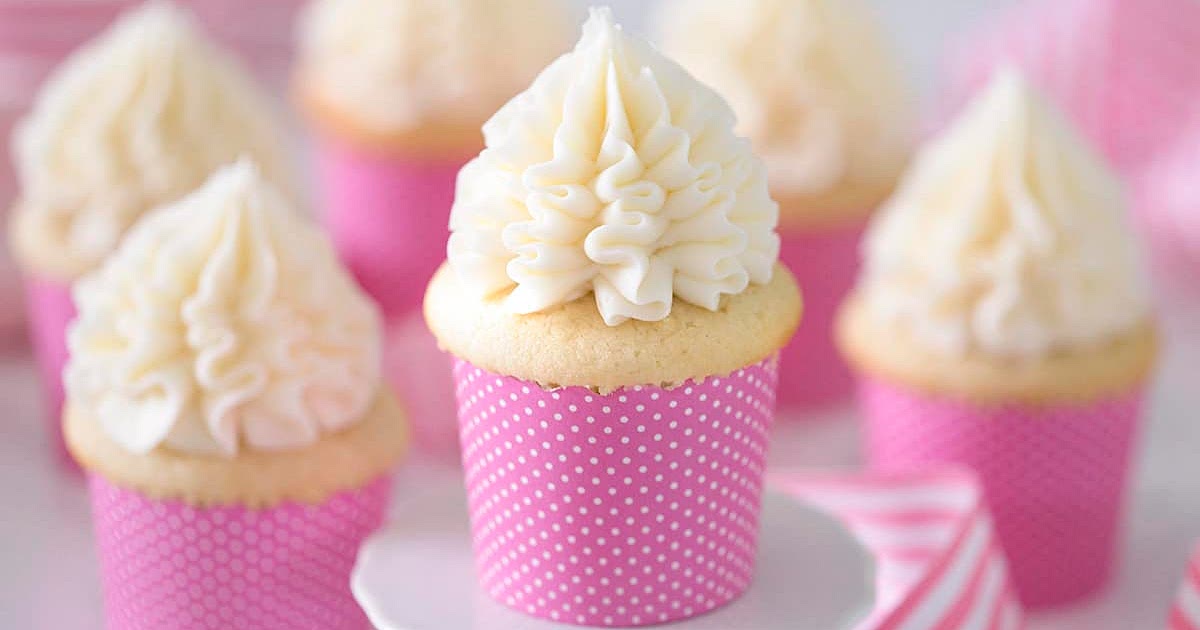 Moist Vanilla Cupcakes Recipe | Samsung Food App
