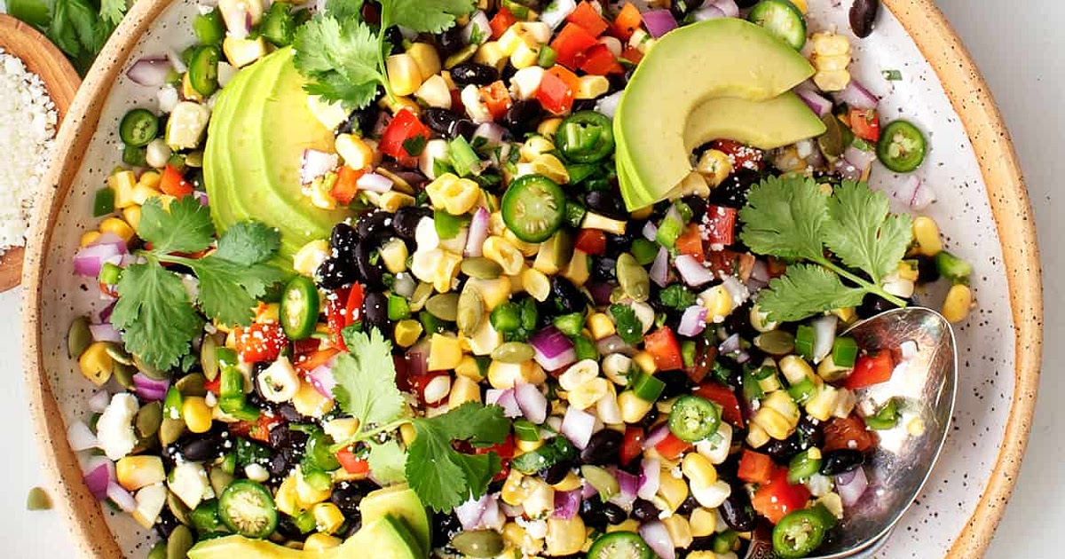 Black Bean and Corn Salad Recipe | Samsung Food App