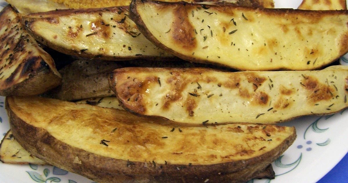 Oven Baked Golden Potato Wedges Recipe | Samsung Food App