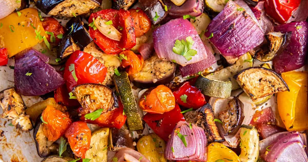Mediterranean Roasted Vegetables Recipe | Samsung Food App