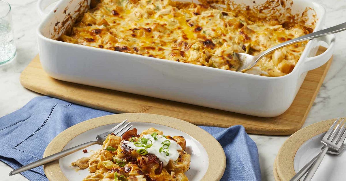 Loaded Chicken and Potato Casserole Recipe | Samsung Food App