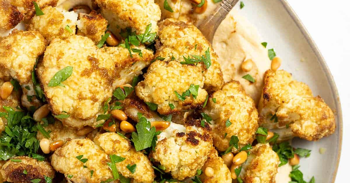 Coriander Roasted Cauliflower Recipe | Samsung Food App