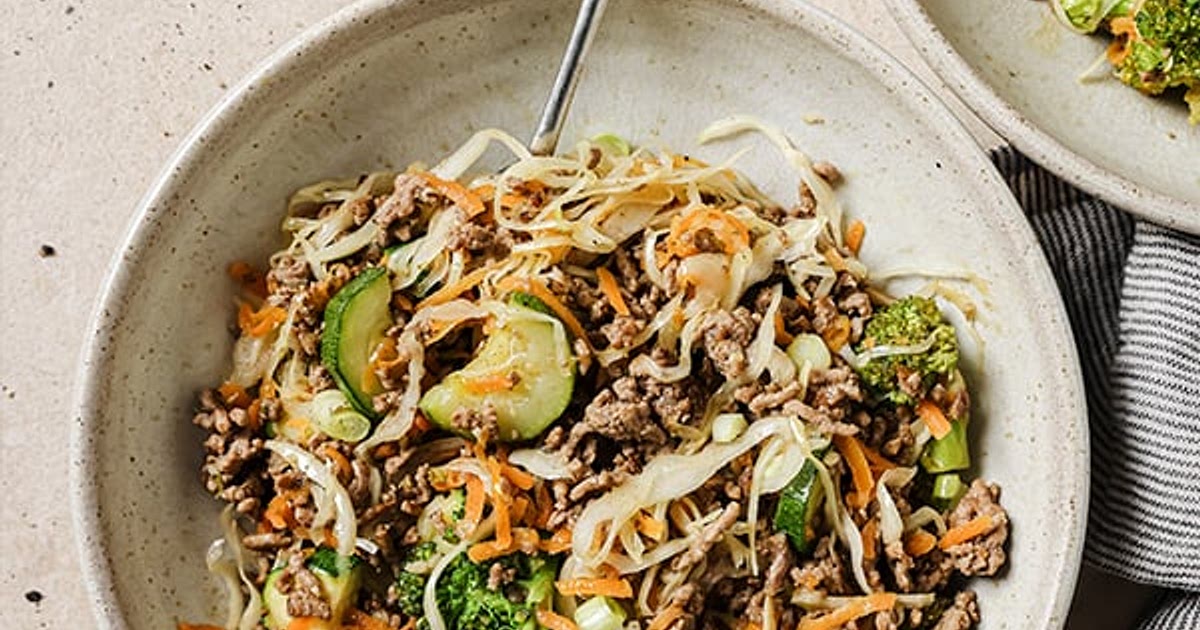 Ground Beef Stir Fry (Paleo, Whole30, AIP) Recipe | Samsung Food App