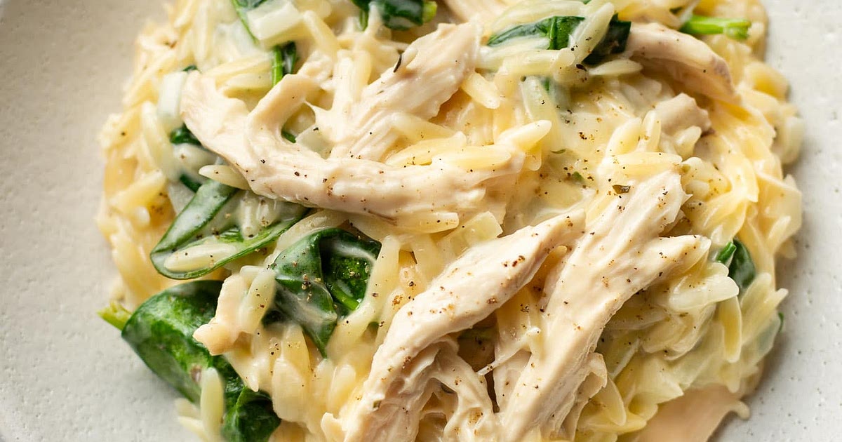 Lemon Chicken Orzo Recipe | Samsung Food App