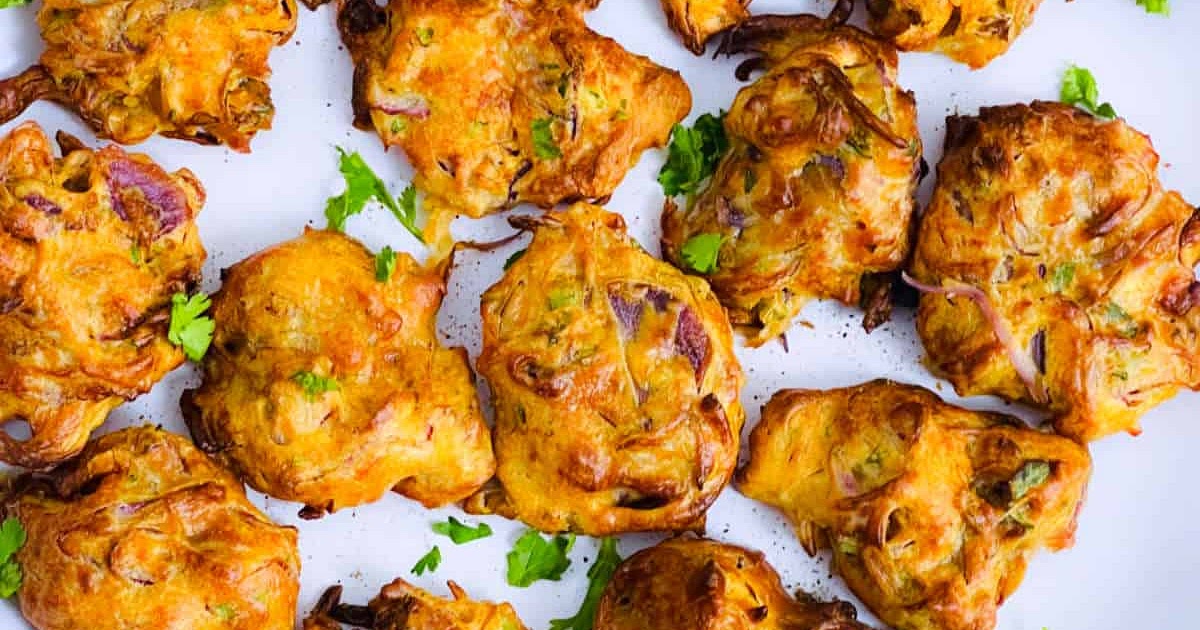 Air Fryer Onion Pakora (Onion Bhajiya) Recipe | Samsung Food App