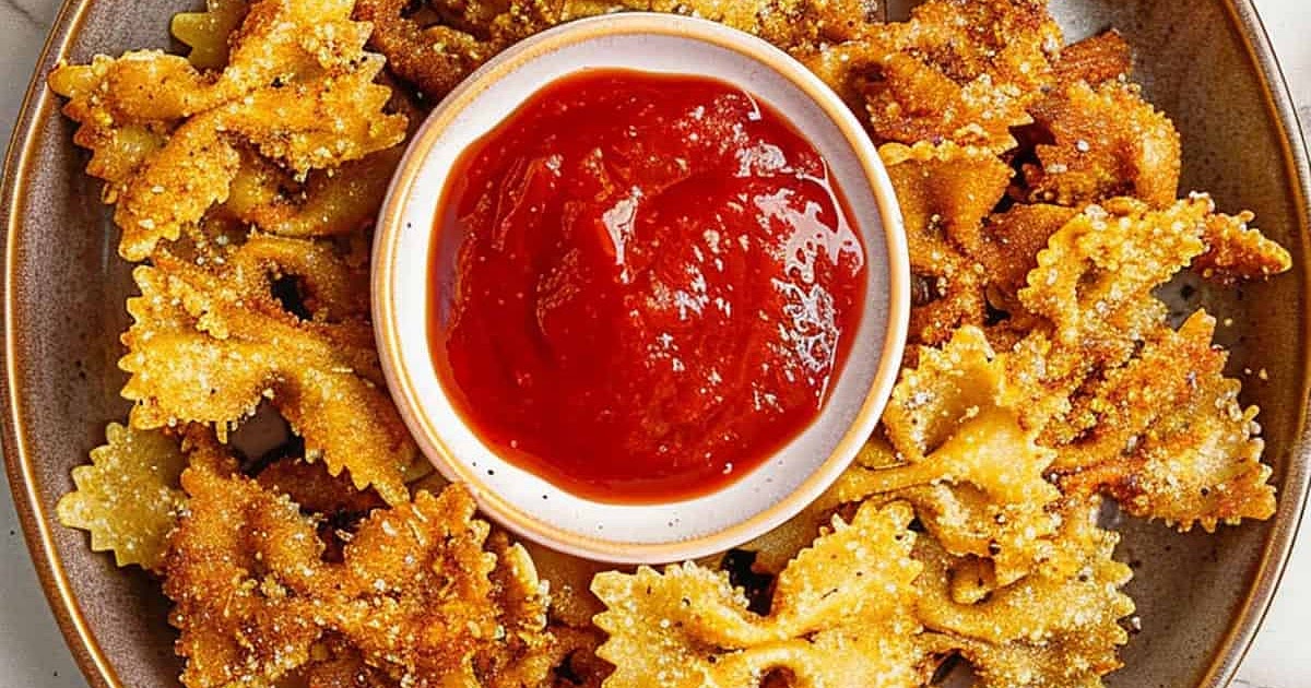 Air Fryer Pasta Chips Recipe | Samsung Food App