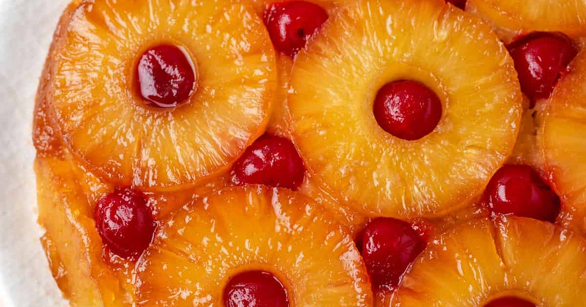 Gluten Free Pineapple Upside Down Cake Recipe | Samsung Food App