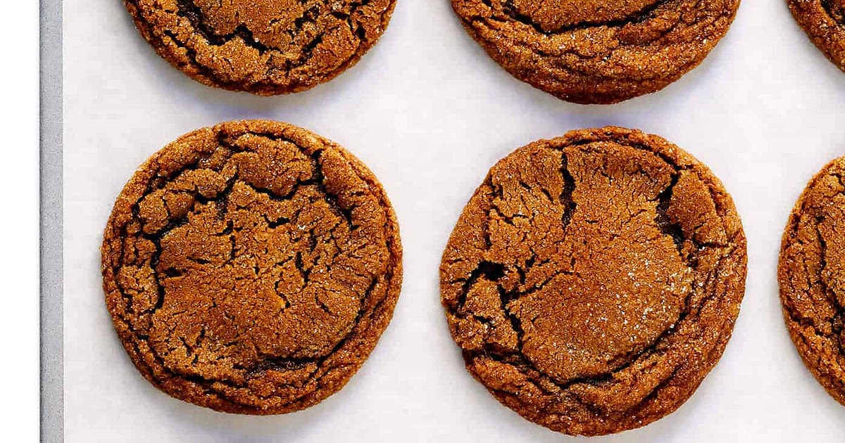 Chewy Ginger Molasses Cookies Recipe | Samsung Food App