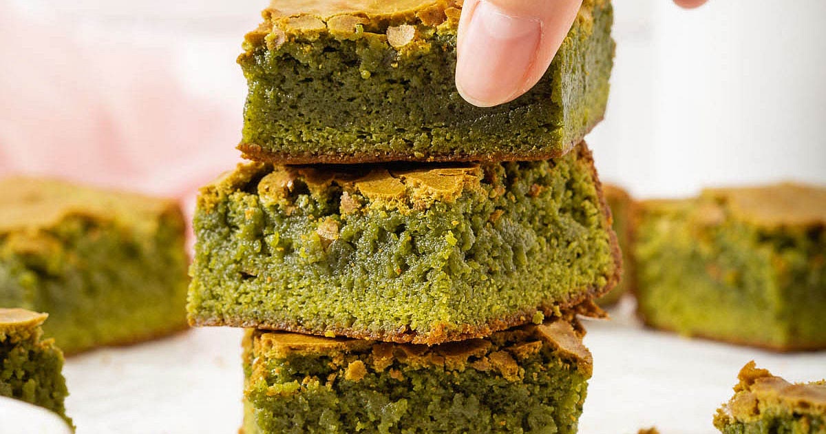 Matcha Brownies Recipe | Samsung Food App