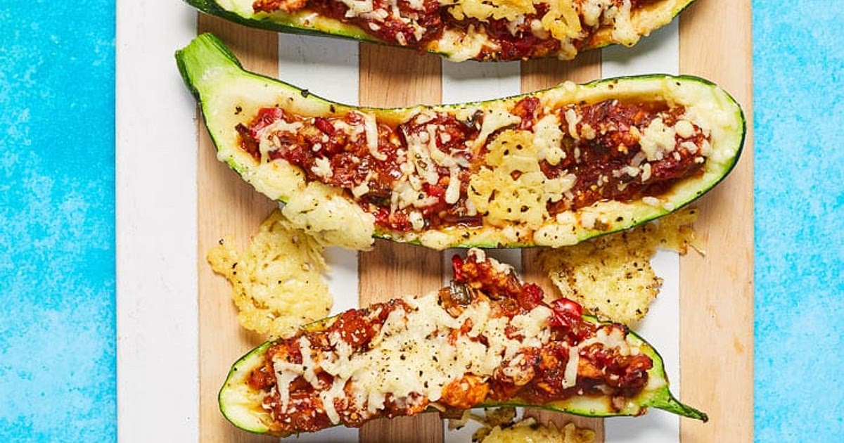 Lasagne Courgette Boats | Slimming & Weight Watchers Friendly Recipe | Samsung Food App