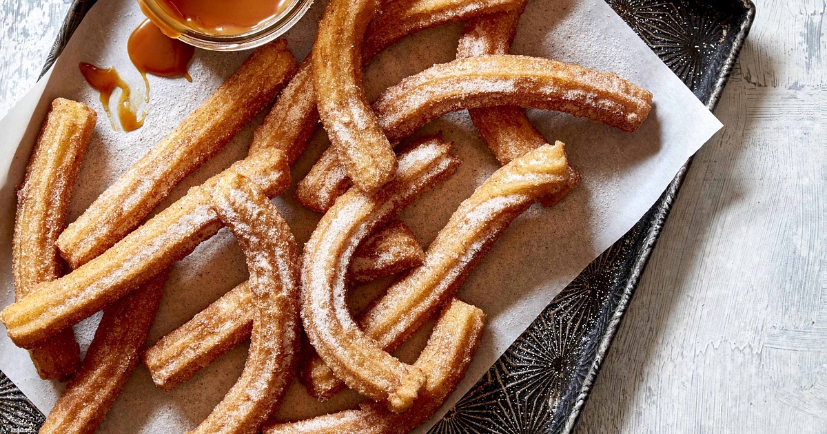 Homemade Churros with Salted Caramel Sauce Recipe | Samsung Food App