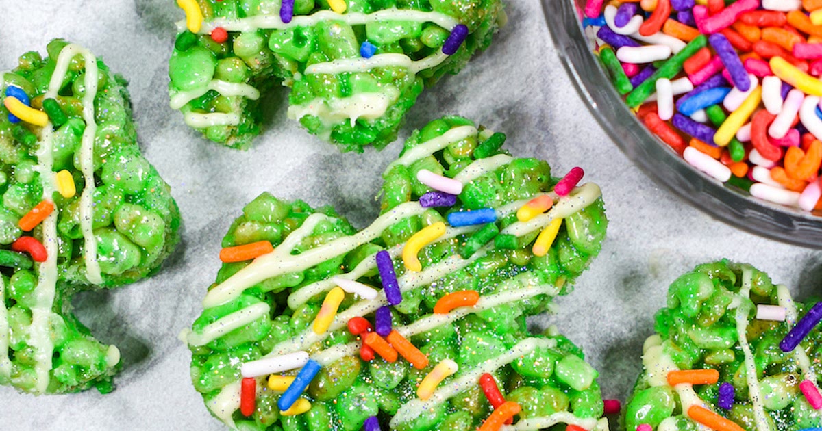 Shamrock Rice Krispie Treats Recipe | Samsung Food App