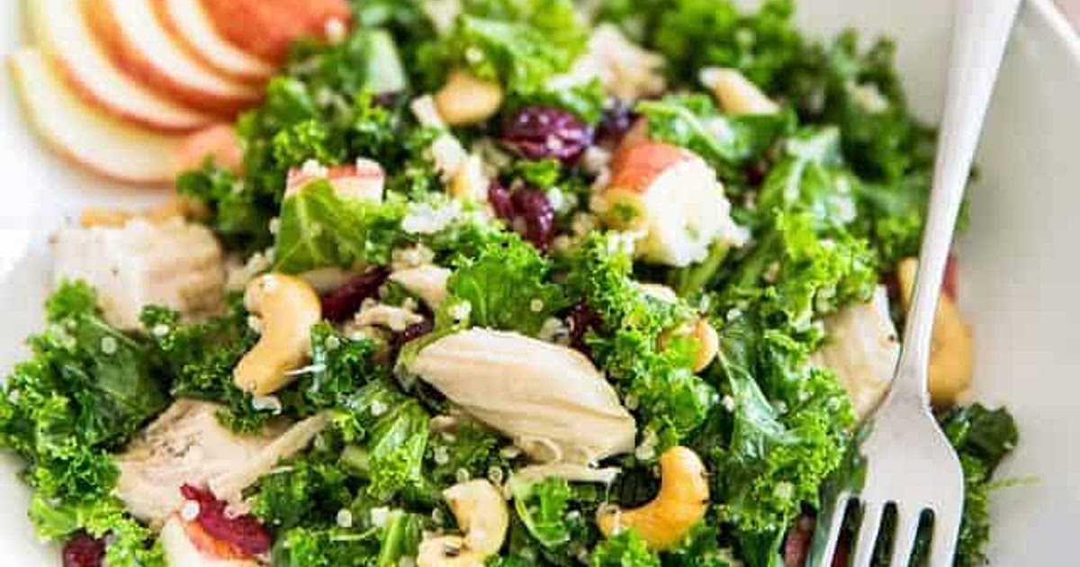 Kale Apple Chicken Salad Recipe | Samsung Food App