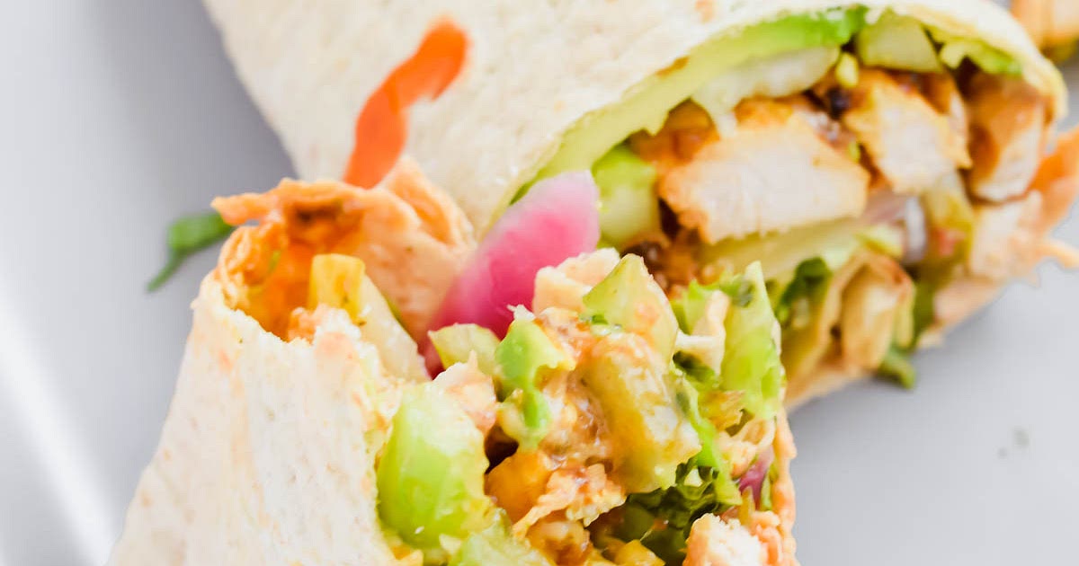 Buffalo Ranch Chicken Wrap Recipe | Samsung Food App