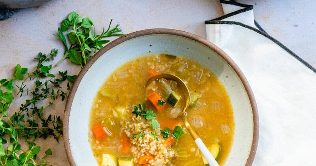 Freekah Vegetable Soup Recipe | Samsung Food App