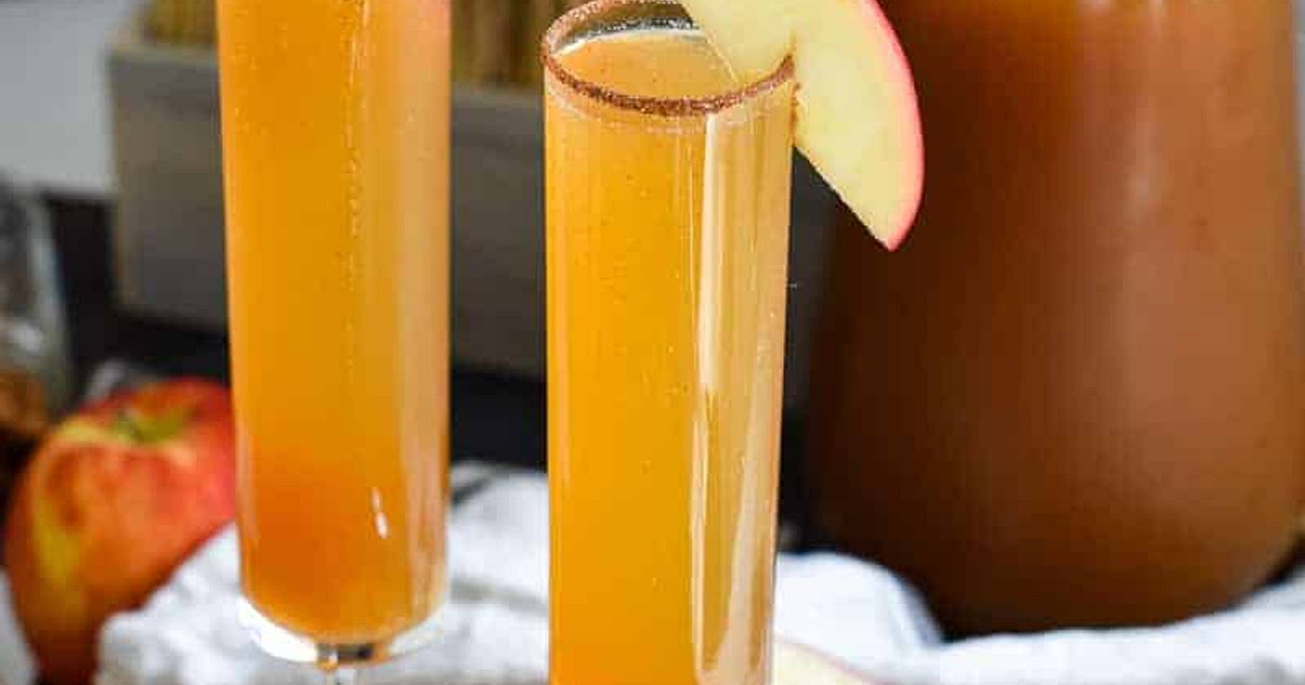 Apple Cider Mimosas (Apple Cider Champagne Cocktail) Recipe | Samsung Food App