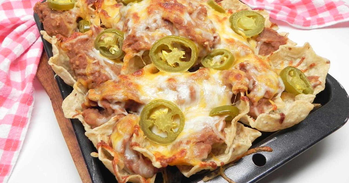 Easy Nachos with Refried Beans Recipe | Samsung Food App