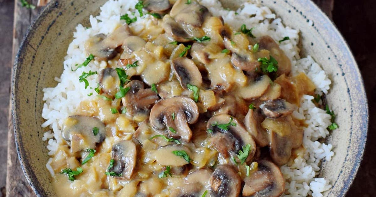 Vegan Mushroom Stroganoff Recipe | Samsung Food App