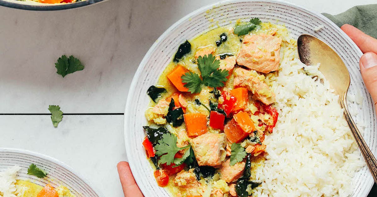 Easy Salmon Green Curry (1 Pot!) Recipe | Samsung Food App