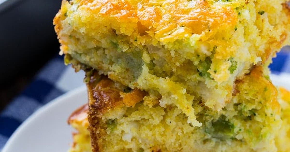 Cheesy Broccoli Cornbread Recipe | Samsung Food App