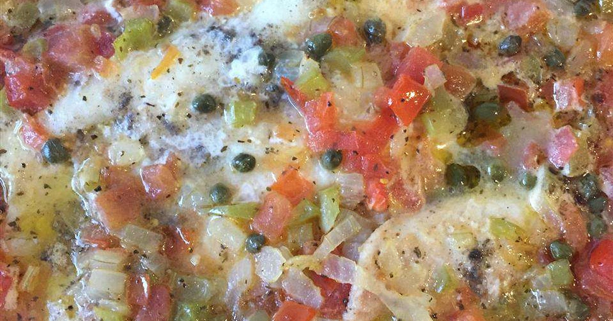 Tilapia with Green Tomato Tapenade Recipe | Samsung Food App
