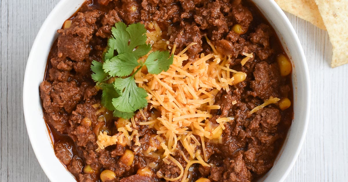 Touchdown Low-FODMAP Chili Recipe using Slow-Cooker; Gluten-free | Samsung Food App