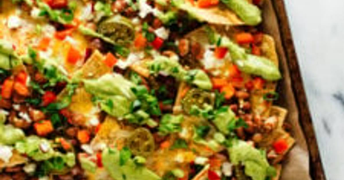 Loaded Veggie Nachos Recipe | Samsung Food App