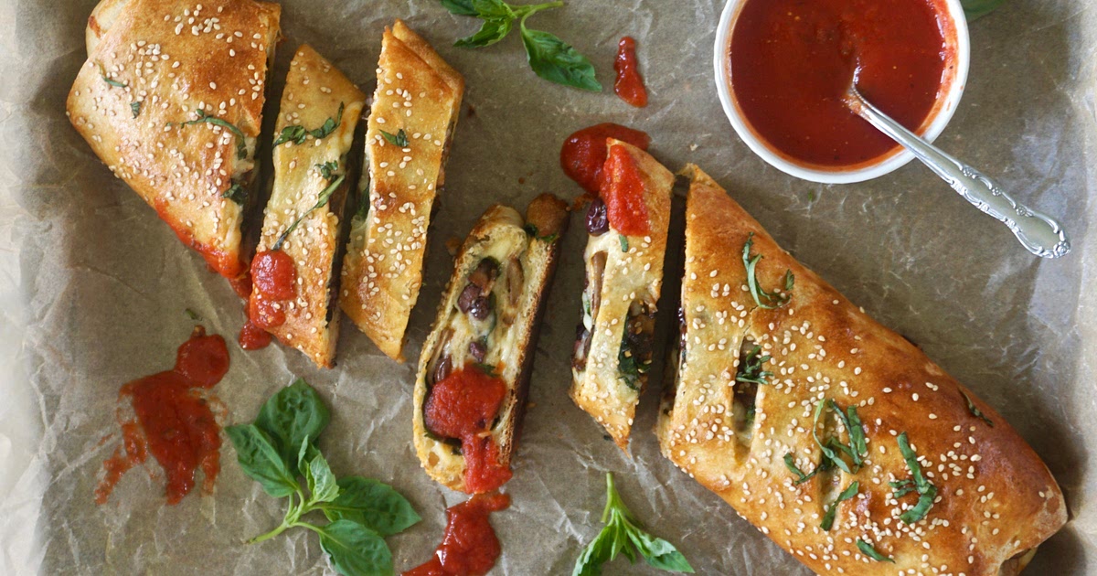 Easy Vegetarian Stromboli Recipe | Samsung Food App