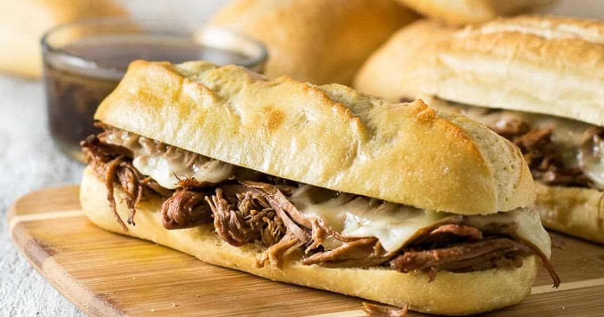 Easy Crock Pot French Dip Sandwiches Recipe | Samsung Food App