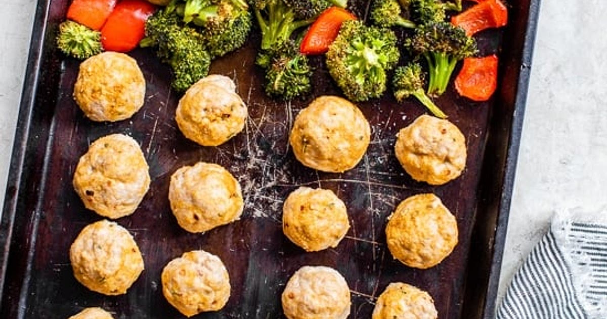 Italian Turkey Meatball Sheet Pan Dinner Recipe | Samsung Food App