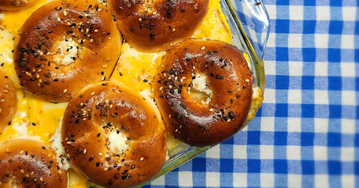 Bagel Breakfast Sliders Recipe | Samsung Food App