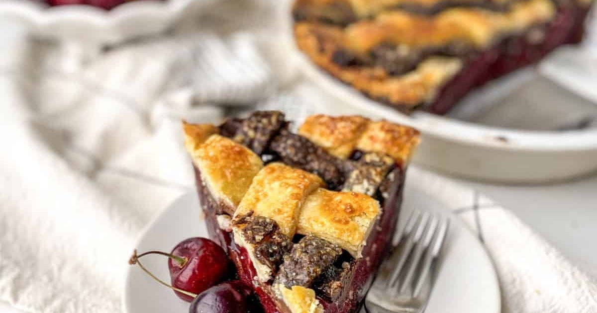 Chocolate Cherry Pie Recipe | Samsung Food App