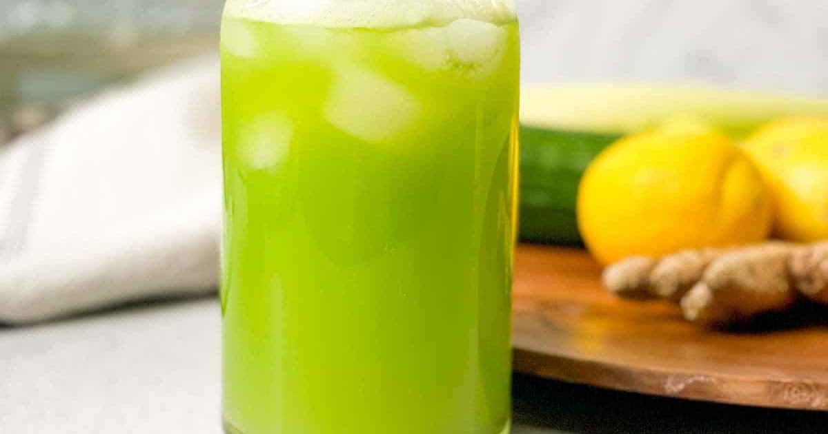 Cucumber Celery Detox Juice Recipe | Samsung Food App