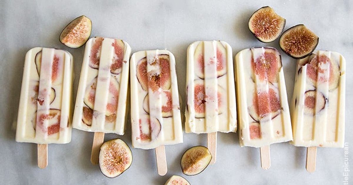 Whiskey Yogurt Fig Popsicles Recipe | Samsung Food App