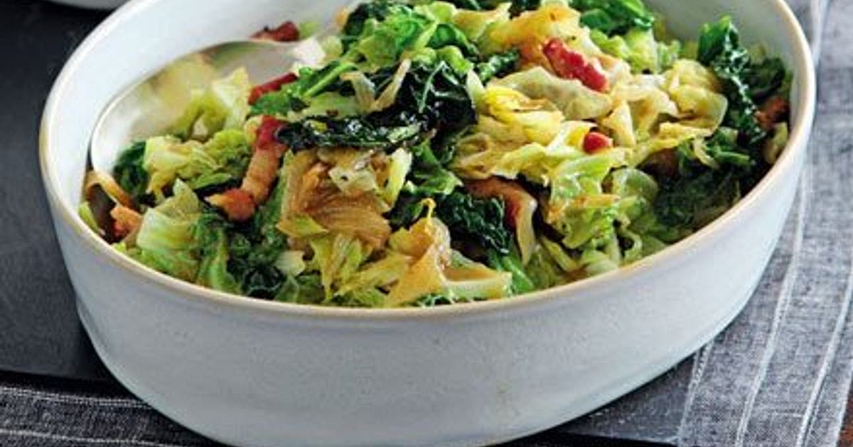 Cabbage with bacon &amp; onions Recipe | Samsung Food App