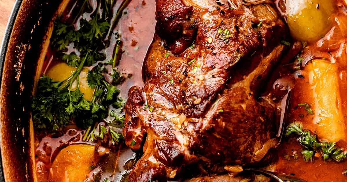 Braised Pork Shoulder Recipe | Samsung Food App