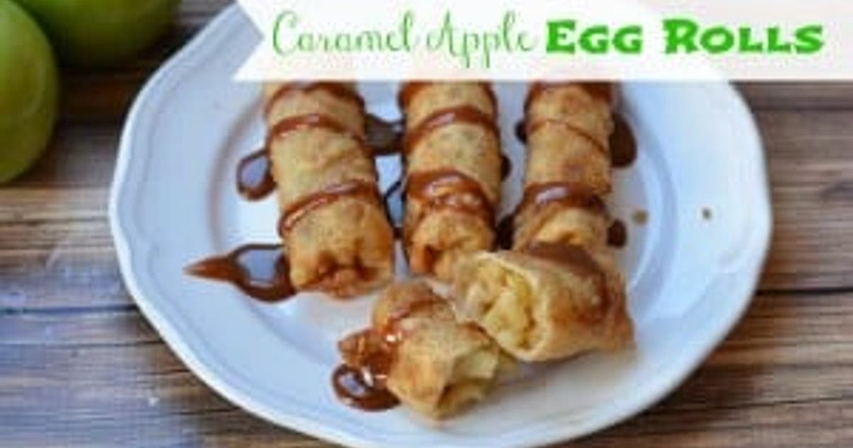 Caramel Apple Egg Rolls Recipe | Samsung Food App