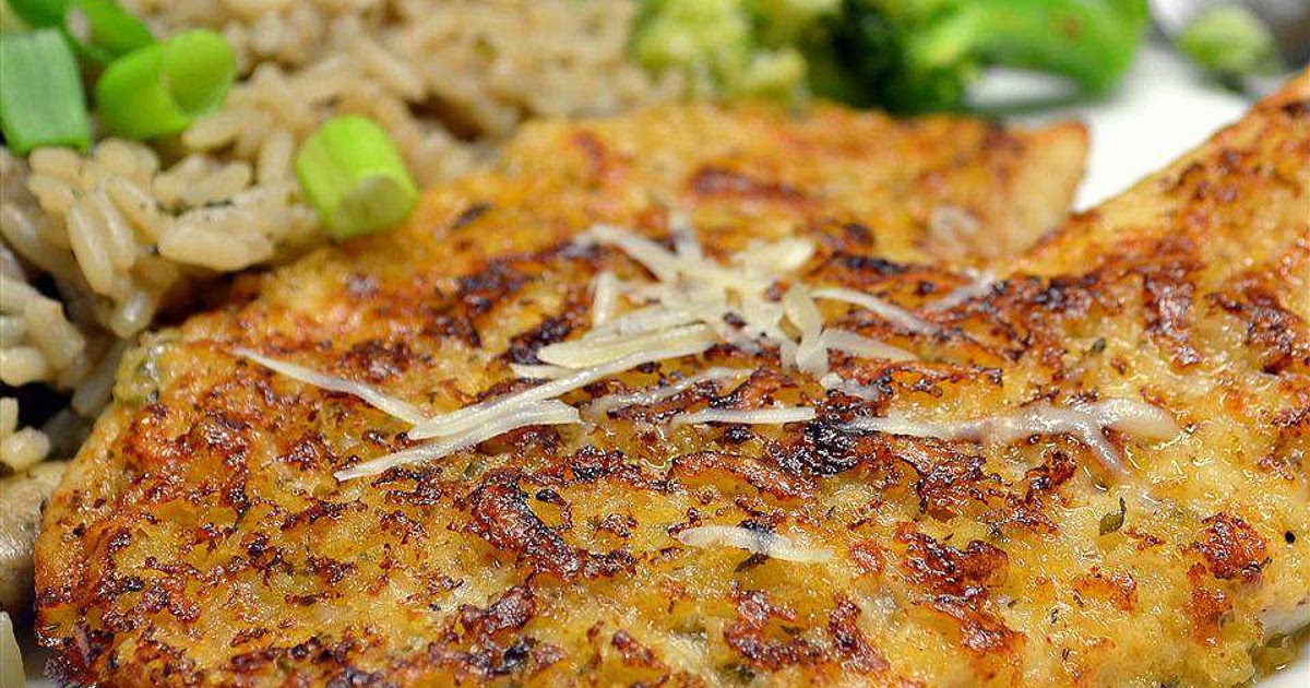 Parmesan Crusted Tilapia Fillets Recipe | Samsung Food App