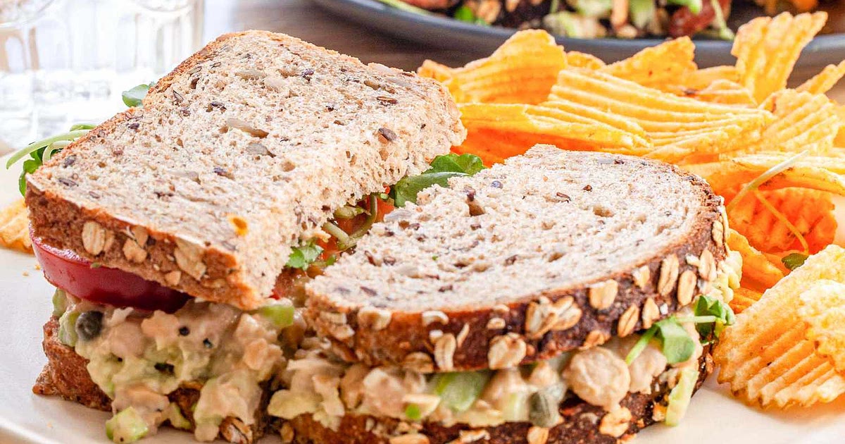 Chickpea Salad Sandwich Recipe | Samsung Food App