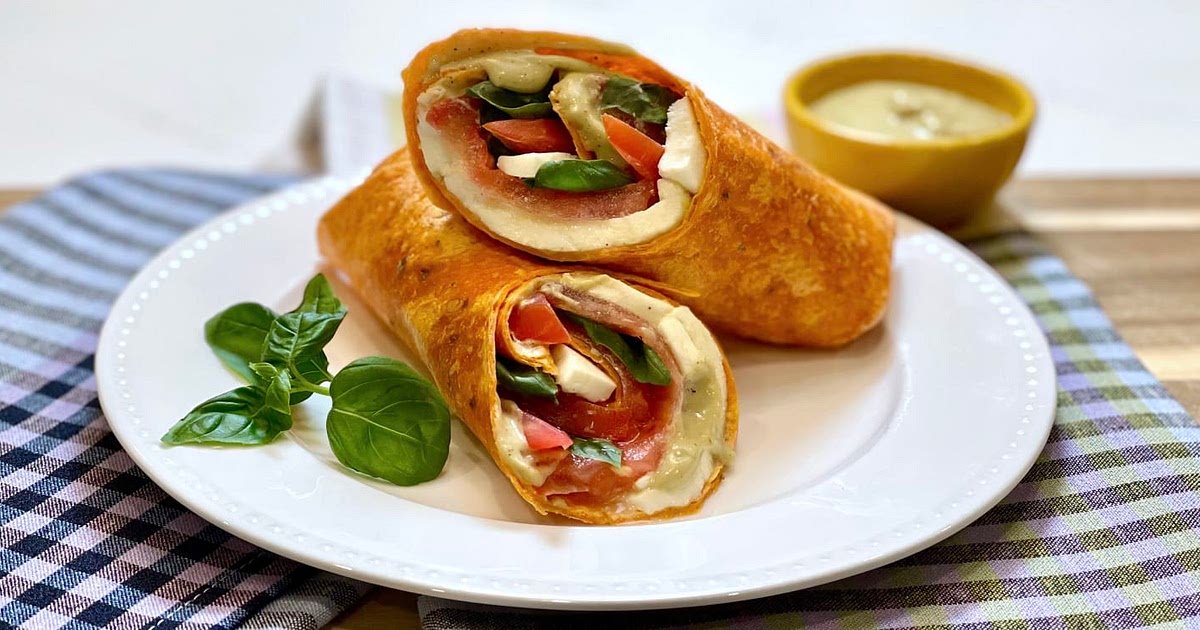 Caprese Caesar Wrap Recipe | Samsung Food App