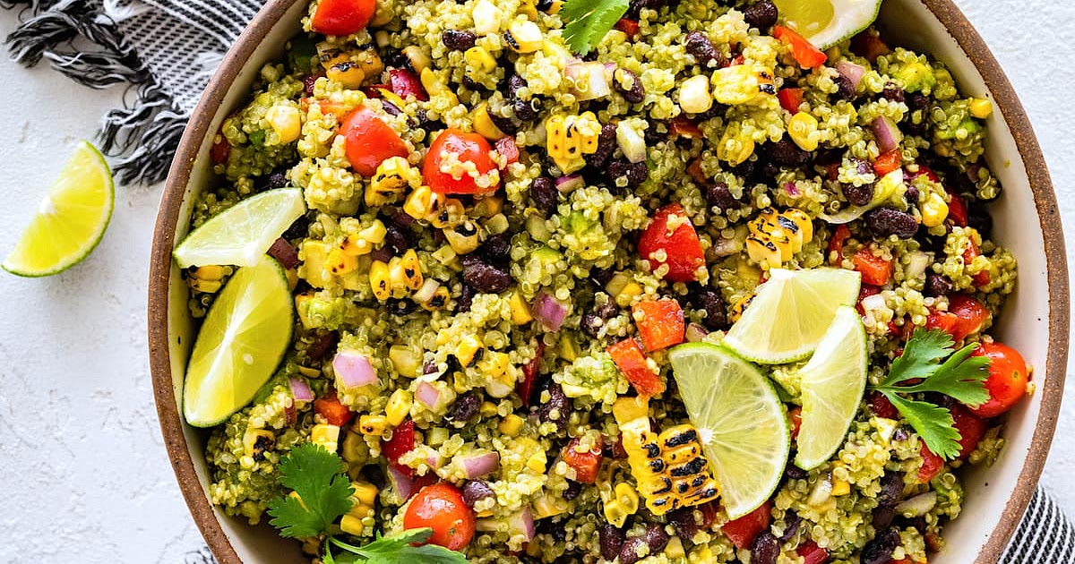 Southwest Quinoa Salad Recipe | Samsung Food App