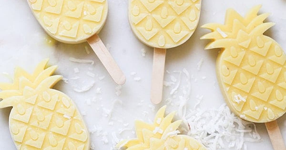 Pineapple Coconut Rum Popsicles Recipe | Samsung Food App