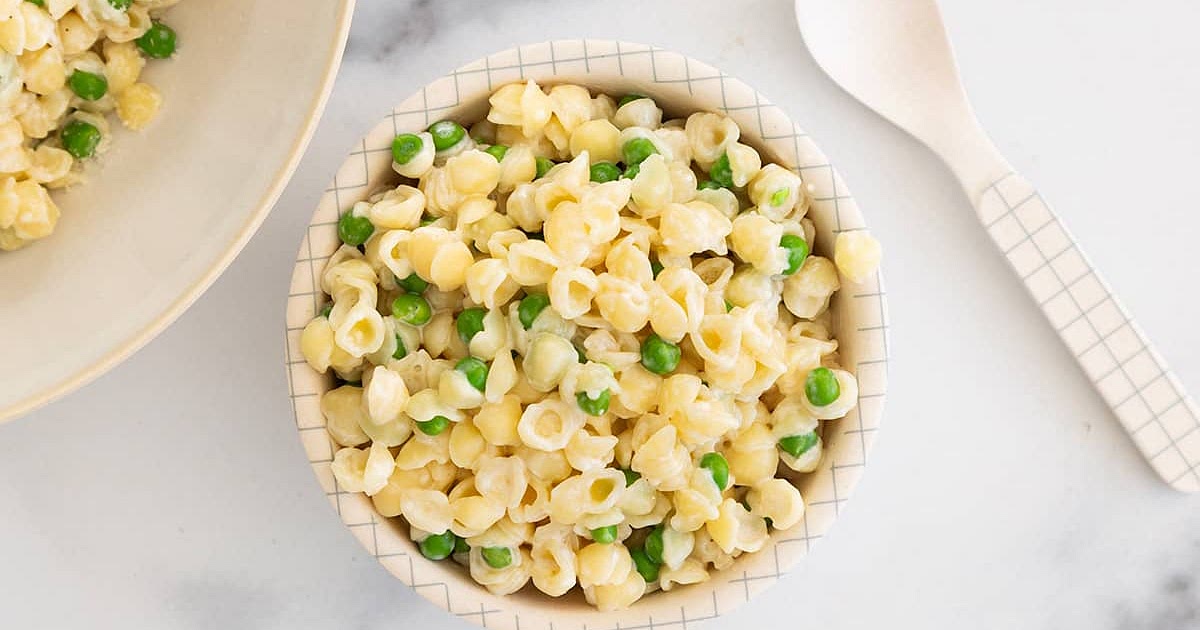 Quick Pasta with Peas Recipe | Samsung Food App