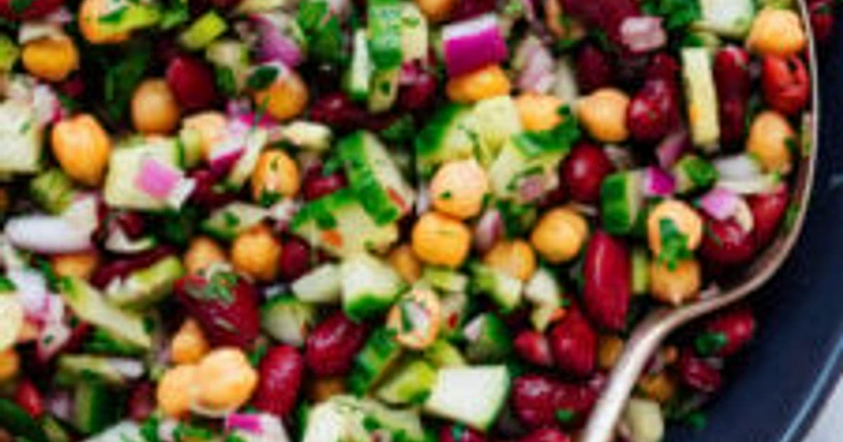 Mediterranean Bean Salad Recipe | Samsung Food App