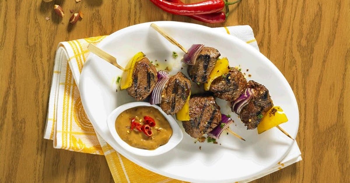 Gourmet Grilled Beef Kabobs Recipe | Samsung Food App