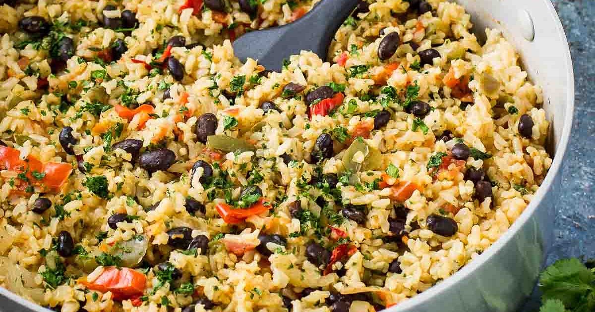 One Pot Rice and Beans Recipe | Samsung Food App