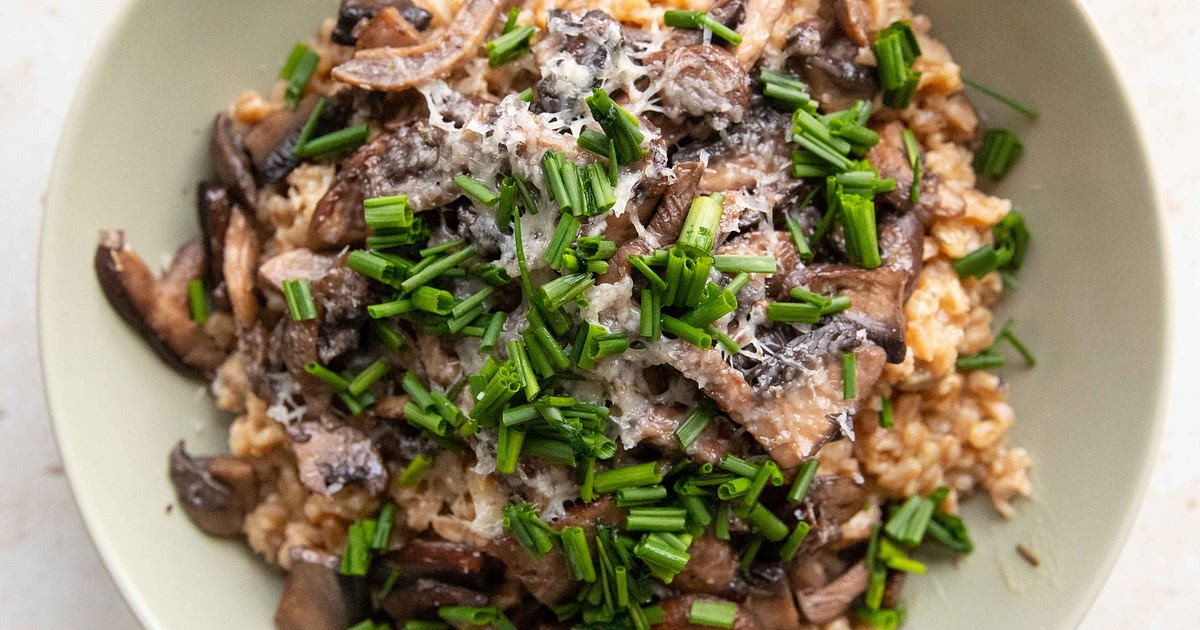wild mushroom farro Recipe | Samsung Food App